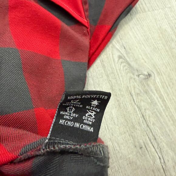 Dixxon Flannel Company Fifty Fifty Button Shirt Men's 2XL Red Buffalo Plaid - Picture 6 of 9
